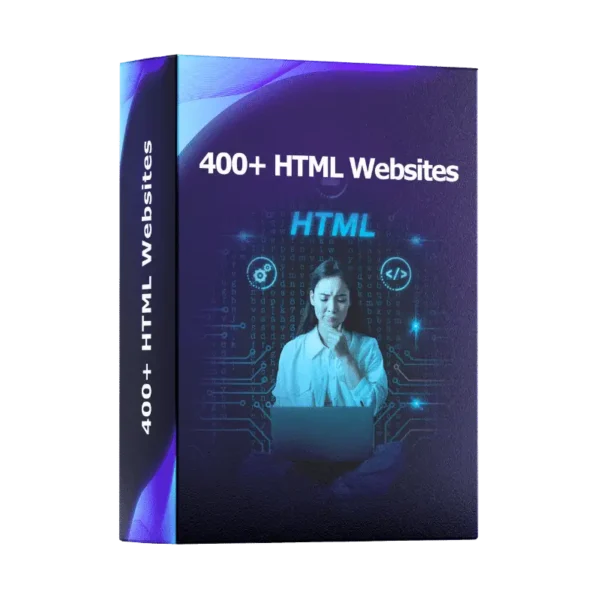 HTML Websites 400+ – Ready-to-Use Website Templates Pack