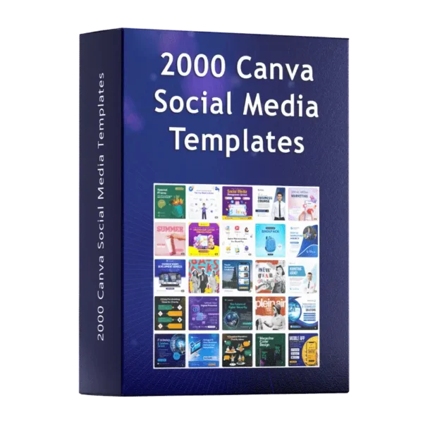 Canva সোশ্যাল মিডিয়া ২০০০+ টেমপ্লেট কালেকশন
