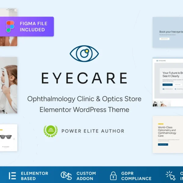 Eye Care – Family Optometrist WordPress Theme