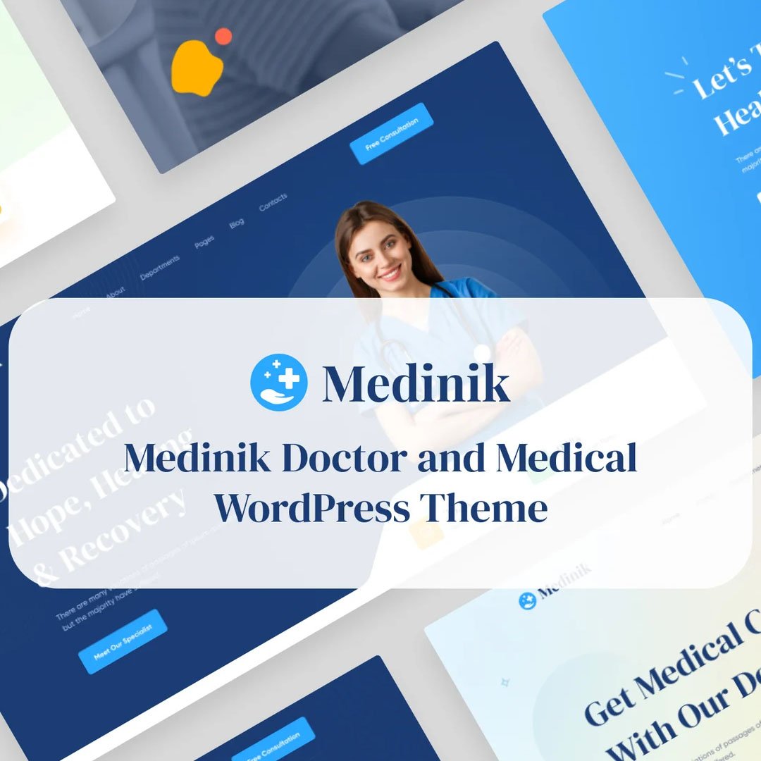 Medinik - Doctor & Medical WordPress Theme